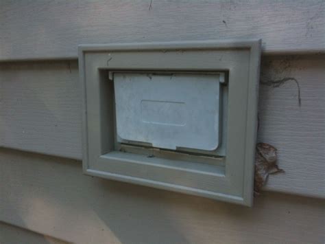 double junction box cover with one side recepticle outside|How to trim out exterior outlet. .